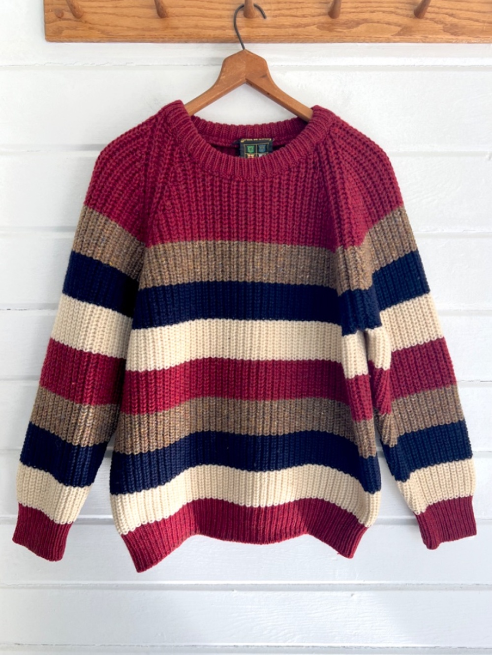 Vintage BRAD WHITNEY Donegal Irish Fishermans Sweater - 44